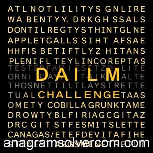 The Rise of Anagram Solvers in 2025